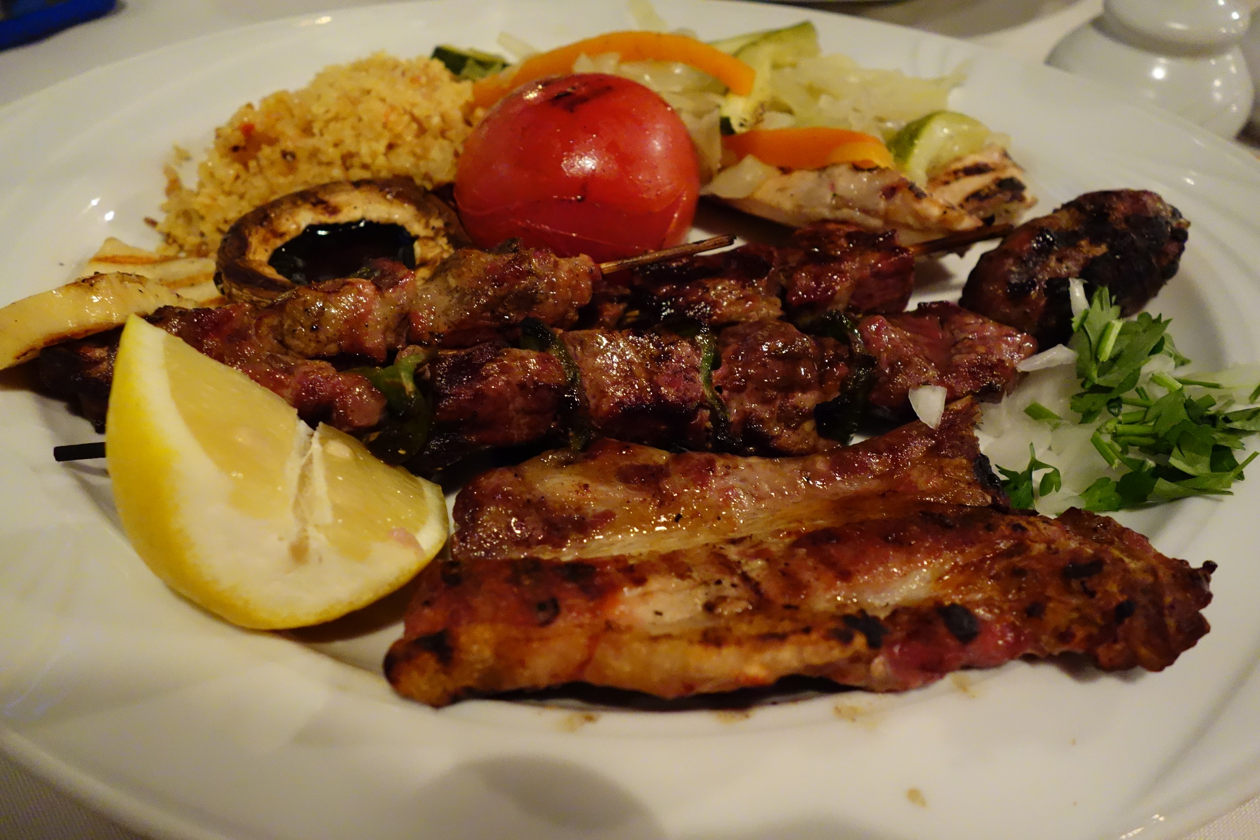 Mięsny talerz - Kuchnia cypryjska