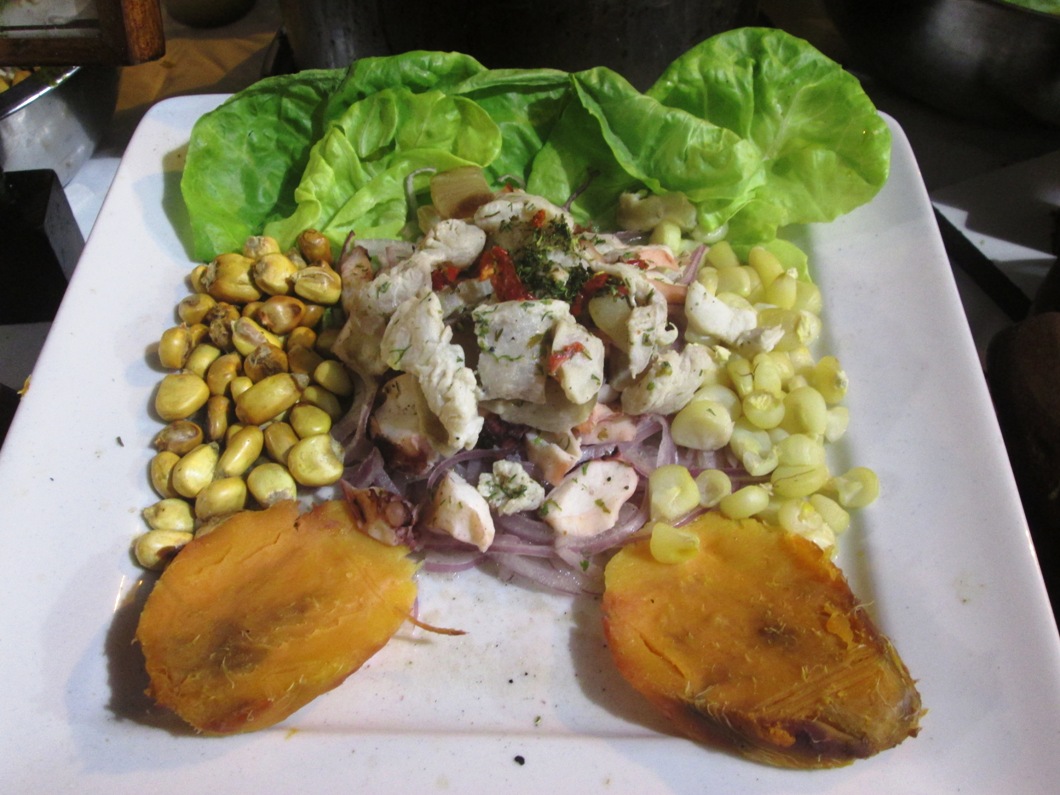 Potrawy peruwiańskie - ceviche - kuchnie świata. Autorka zdjęcia: Paulina Lewandowska
