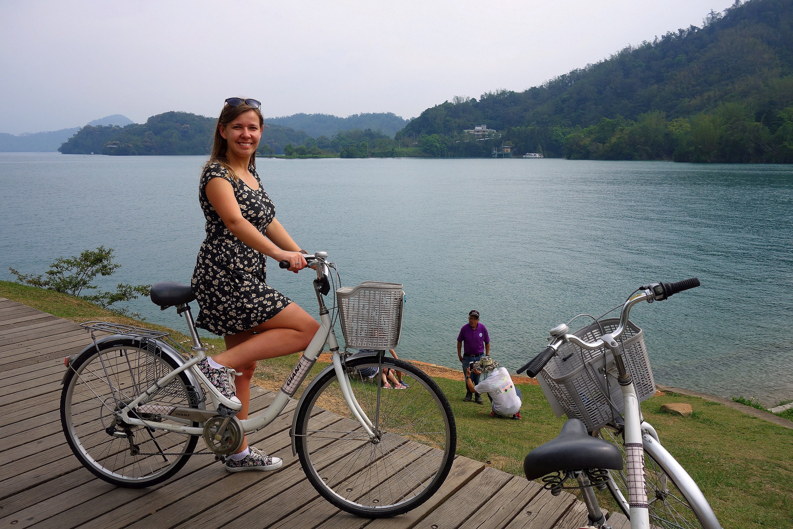 Sun Moon Lake na Tajwanie - zwiedzanie rowerem