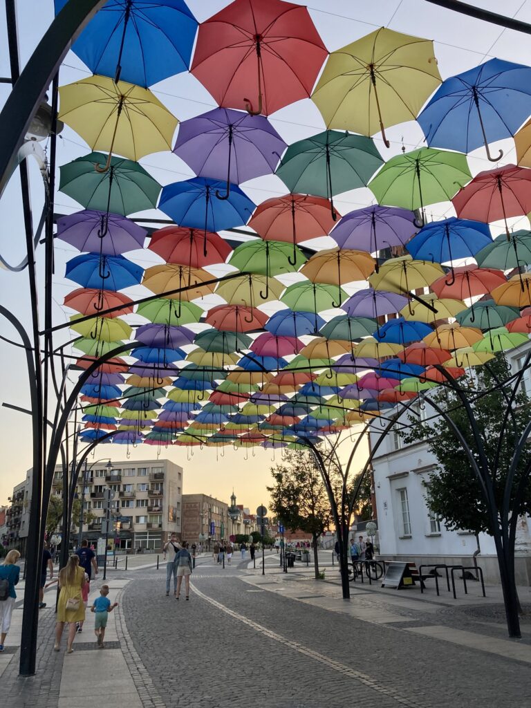 atrakcyjne parasolki w Białymstoku